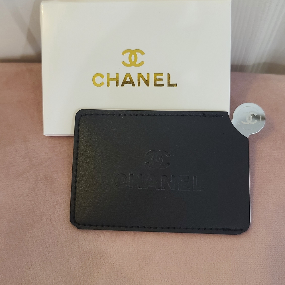 Chanel Black Card Holder